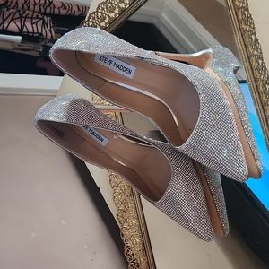 Steve Madden rhinestone heels